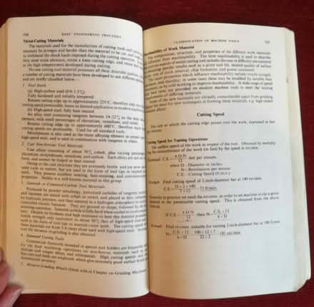 Photo of free Basic Engineering Processes By S Crawford 1969 (Swaythling SO16) #2