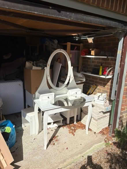 Photo of free Dressing table & mirror (KT24 5RX) #1