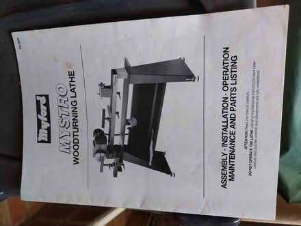 Photo of free Woodturning lathe (Allestree DE22) #2