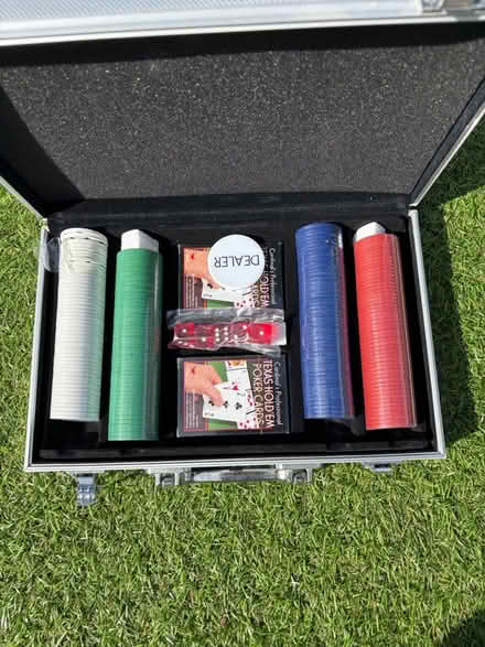 Photo of free Poker set new not used (CV6) #2