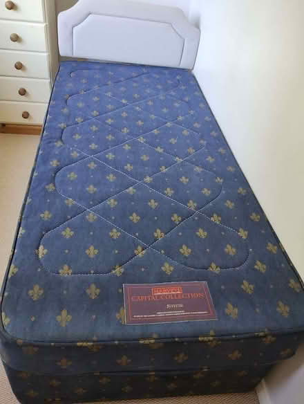 Photo of free Single bed with mattress and headboard (GU51) #2