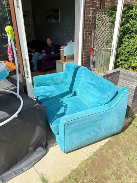 Photo of free Two seater sofa (Ponders End EN3) #2