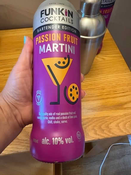 Photo of free 2x passion fruit martinis plus cocktail shaker OVER 18s ONLY (Enfield EN2) #1