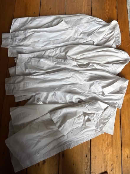 Photo of free School shirts white aged 11-13 (Greaves LA1) #1