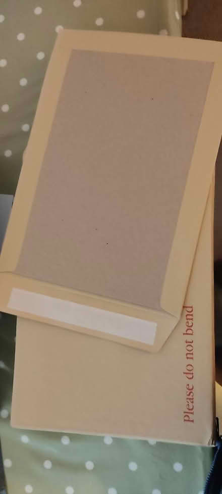 Photo of free A4 Please Do Not Bend Envelopes (Kendal LA9) #1