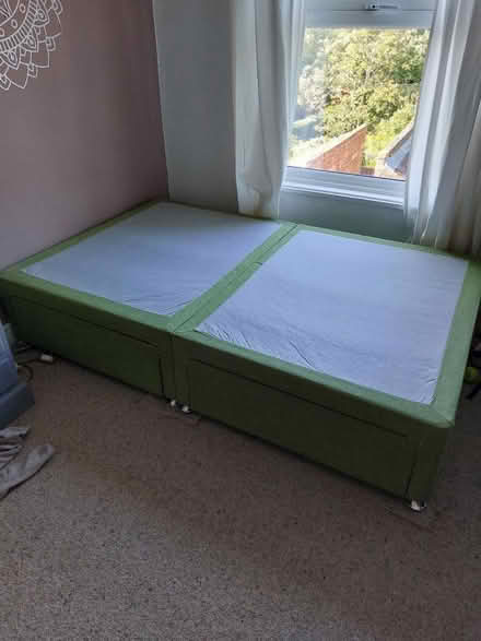 Photo of free Divan bed base - small double (Carlton, NG4) #1