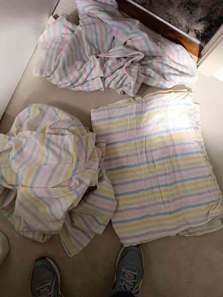 Photo of free Flannelette Bed Sheets (well worn) (North Dublin Fairview/Clontarf) #1