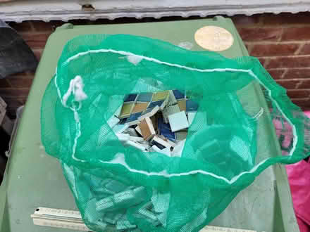 Photo of free Bag of mixed mosaic type mini tiles (Cheltenham Hales Road GL52) #1