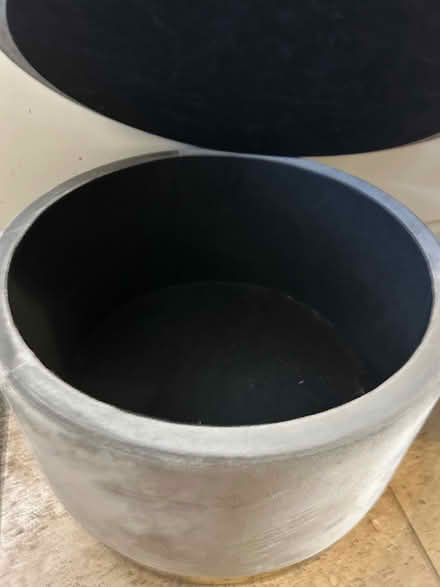 Photo of free Velvet foot stool with storage (OX29, witney) #2