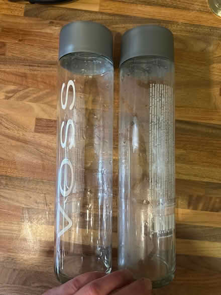 Photo of free 2x empty Voss water bottles (CO4 9 Colchester) #1