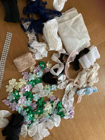 Photo of free Huge Bundle Craft room clearance/ card making / bows / lace (Calthwaite CA11) #1
