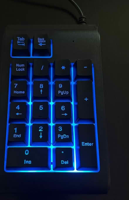 Photo of free LED backlit number pad (Danville) #2