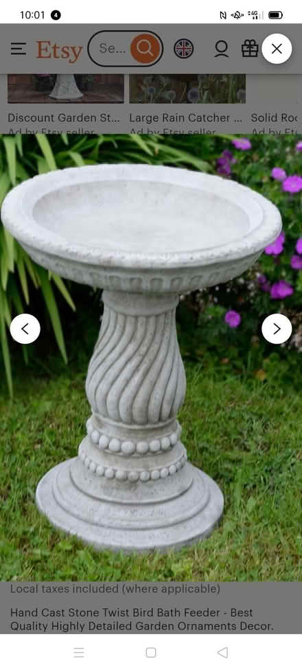 Photo of Bird bath (Penrith CA11) #1