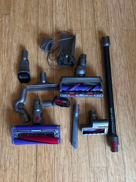 Photo of free Brushes and charger for Dyson v10 (Sunnyvale community center) #1