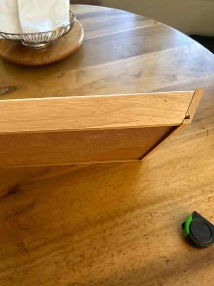 Photo of free White and wood tray (NW Evanston) #2