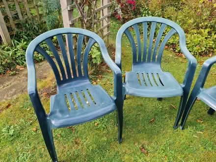 Photo of free Four matching garden chairs (Banks PR9) #1