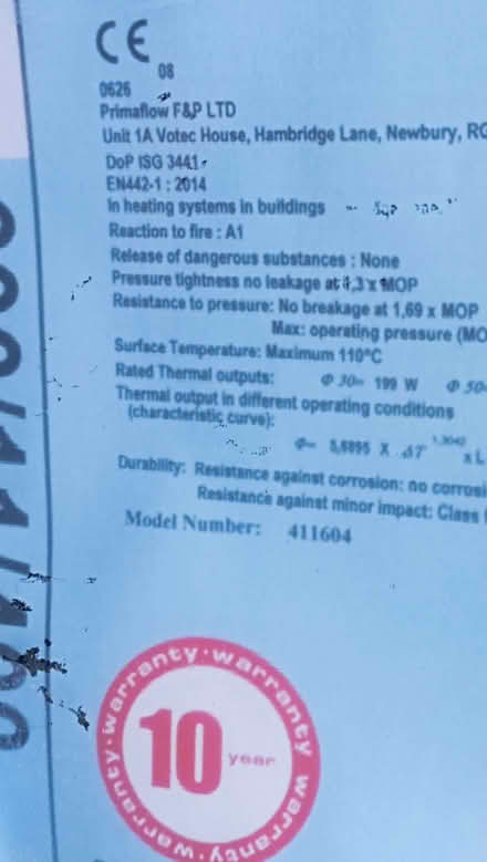 Photo of free Radiator (Kilby Bridge LE18) #2