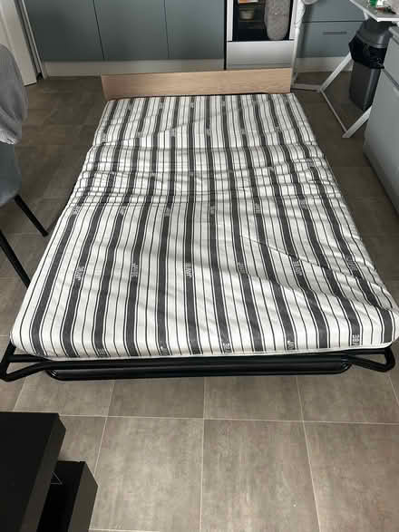 Photo of free Small double fold up guest bed (Rotherham S60) #2