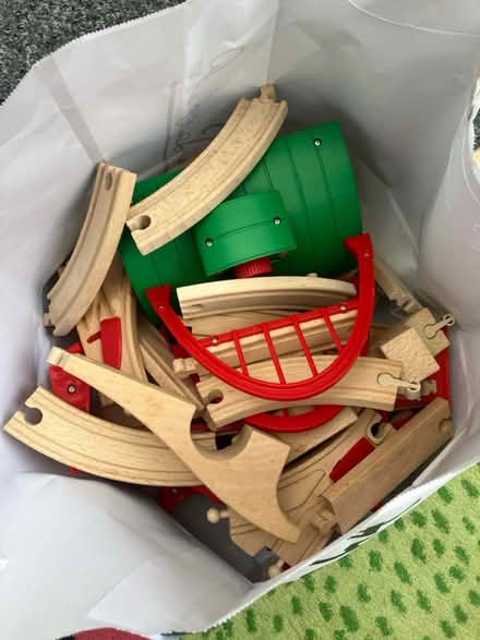 Photo of free Wooden train tracks (Brio) (Caversham, Reading) #1