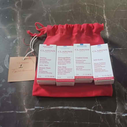Photo of free Clarins Samples 4 (Poplar E14) #1
