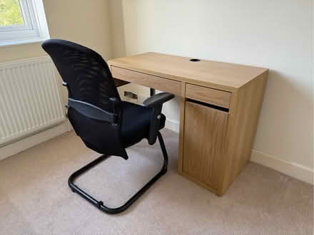 Photo of free Office desk + chair (Weston) #1