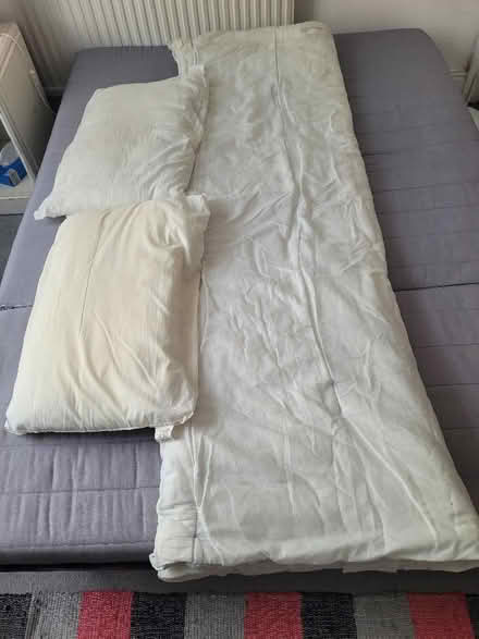 Photo of free Double duvet and pair of pillows (Hotwells BS8) #1