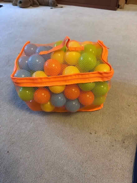 Photo of free Bag of plastic balls for play pit (Nast Hyde Farm AL10) #1