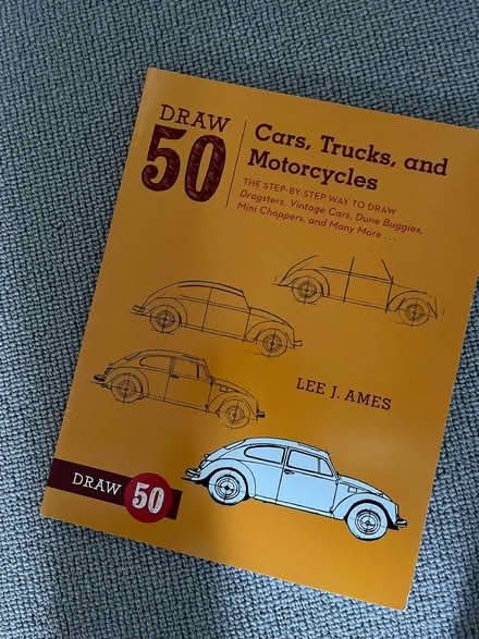 Photo of free How to draw cars book (Shepherds Bush W14) #1