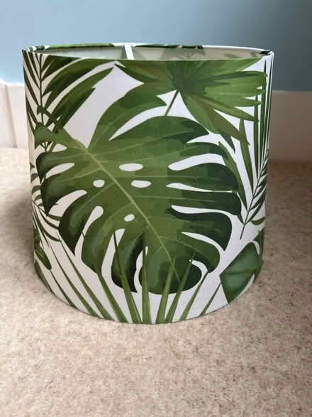 Photo of free Lampshade with Palm leaf design (Hertford Heath SG13) #1