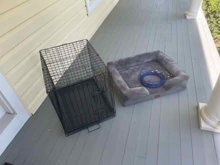 Photo of free Dog cage, bed (6816 Jeremiah Ct, Fairfax Stn) #2