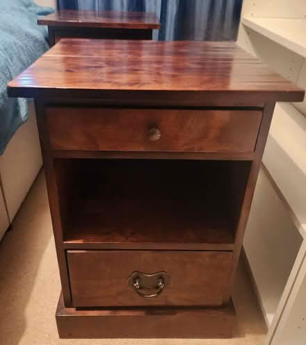 Photo of free 2 x Bedside Tables (Congleton CW12) #2