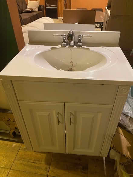 Photo of free Bathroom sink with vanity (NE DC) #2