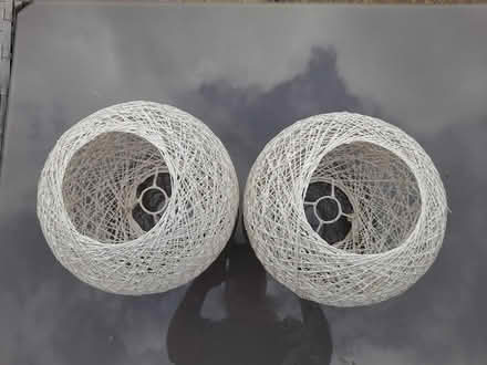 Photo of free 2 x White Lightshades (DY10 Horsefair Kidderminster) #2