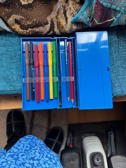 Photo of free Roll up pencil case with contents (Wivenhoe CO7) #2
