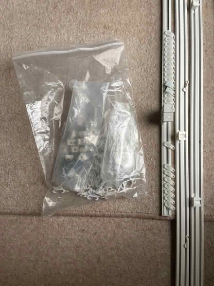 Photo of free 6 plastic curtain rails (Ferry Landing NE43) #1