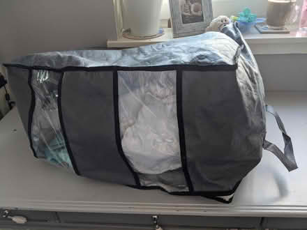Photo of free Double duvet and 3x storage bags (EH5, Granton, Edinburgh) #1