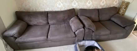 Photo of free Jumbo cord sofas 2 & 3 seaters (Alvescot OX18) #2