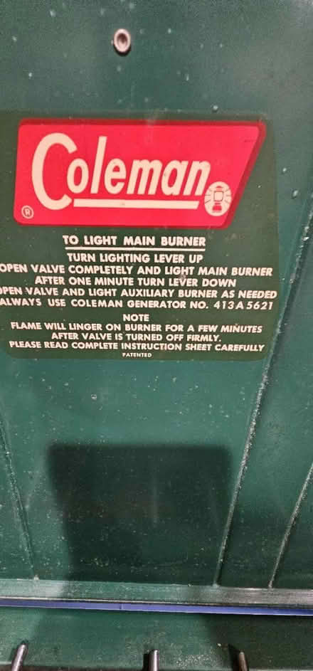 Photo of free Coleman camp stove 1960's (San Ramon) #2