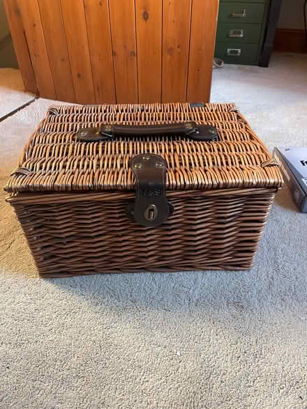 Photo of free wicker hamper (Barford NR9) #1