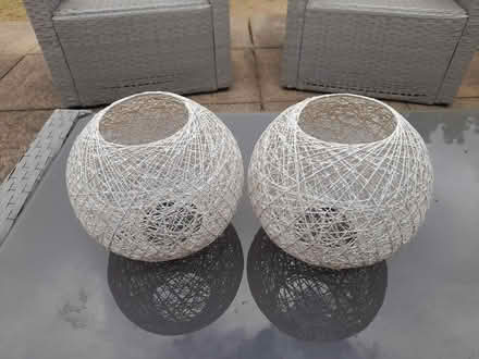 Photo of free 2 x White Lightshades (DY10 Horsefair Kidderminster) #3