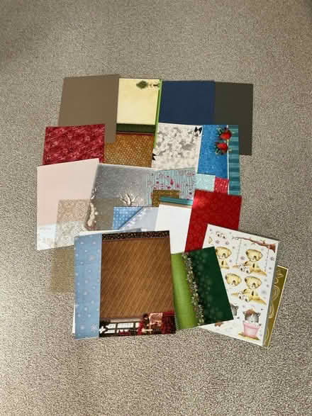 Photo of free Decorative card and paper (Stone Cross BN24) #1