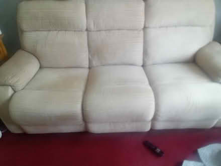 Photo of free 3 seater sofa + chair (Knutsford wa16) #1