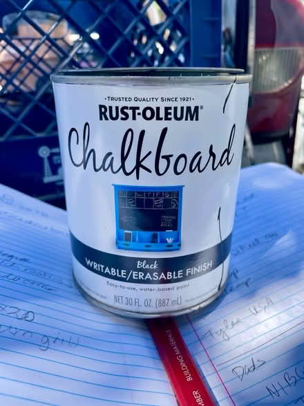 Photo of free chalkboard paint (El Camino/shoreline/Miramonte) #1