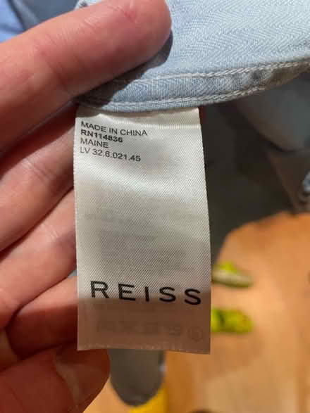 Photo of free Reiss - Blue Shirt - Size M (Mill Hill NW7) #3