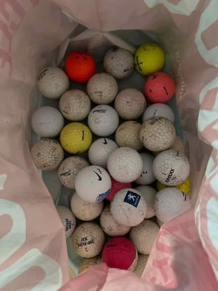 Photo of free Approx 30 golf balls (Melbourn) #1
