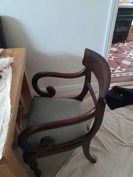 Photo of free 2 mahogany carver chairs (Bridgnorth High Town WV16) #1