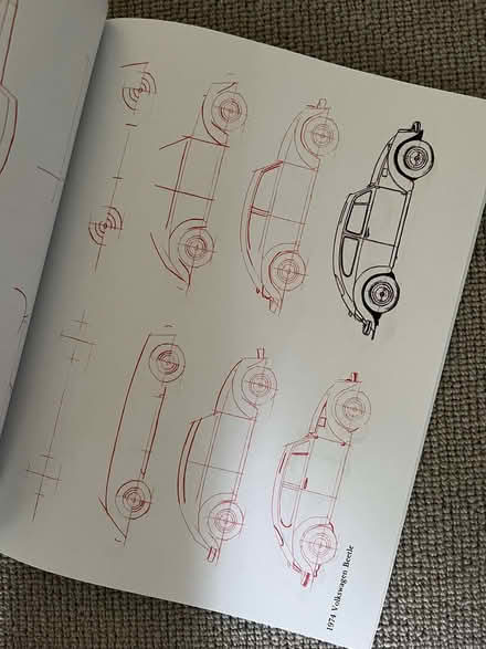 Photo of free How to draw cars book (Shepherds Bush W14) #3
