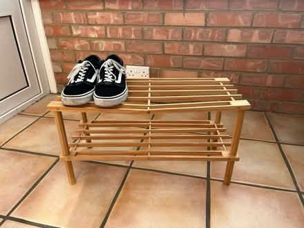 Photo of free Wooden shoe rack (North Hinksey OX2) #2