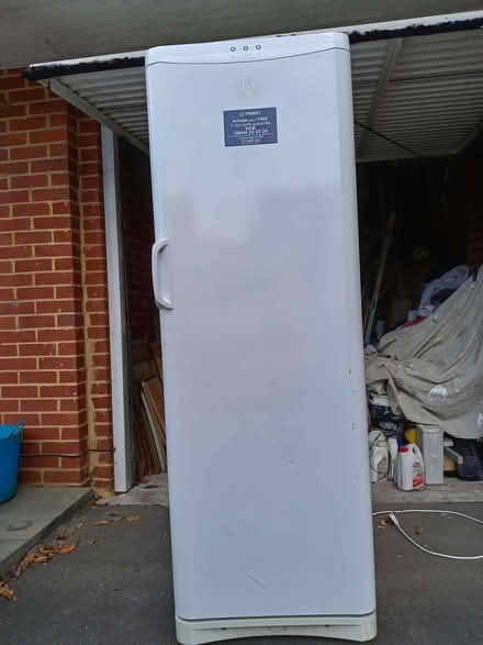 Photo of free Indesit Upright Freezer (Pooley Green TW20) #1