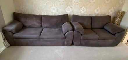 Photo of free Jumbo cord sofas 2 & 3 seaters (Alvescot OX18) #1